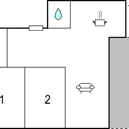 Apartmán 2 Bedroom Amazing In